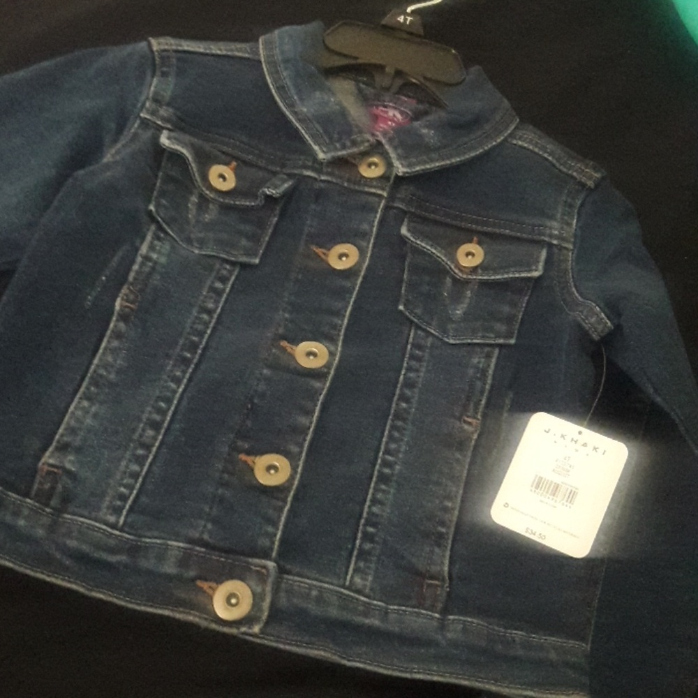 Jk 4t toddler's jean jacket